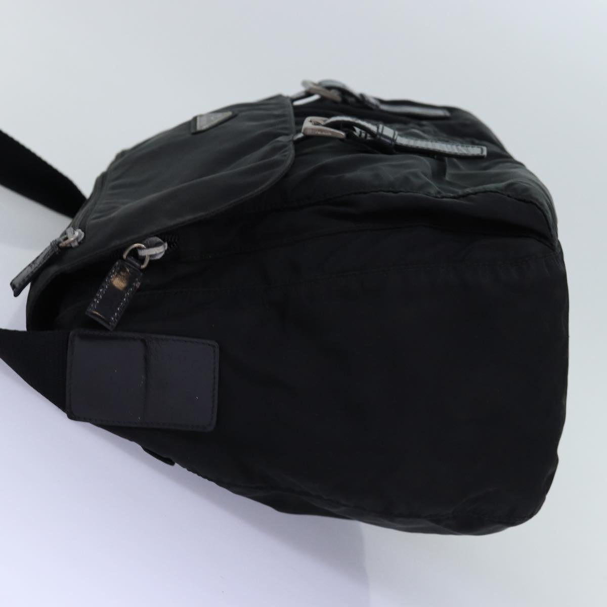 PRADA Shoulder Bag Nylon Black ar11822