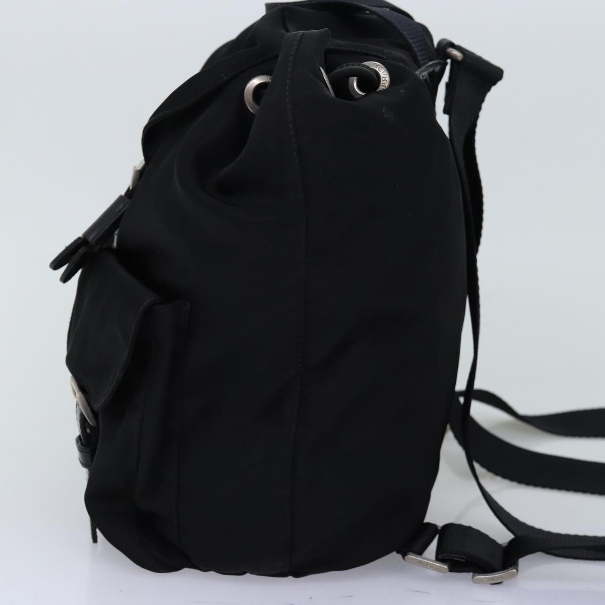 PRADA Backpack Nylon Black ar11823