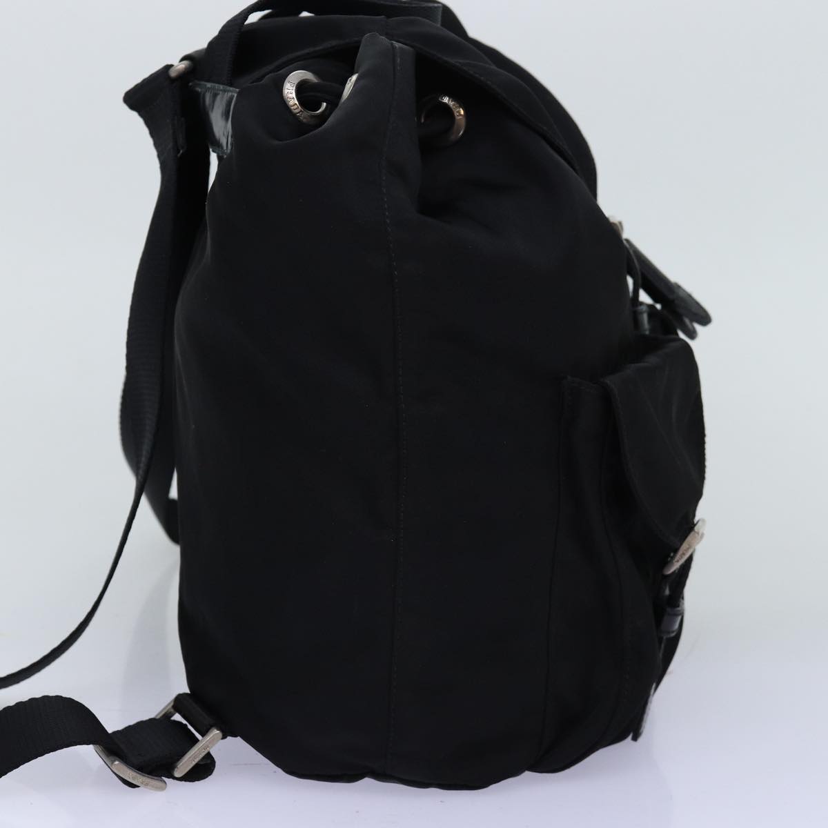 PRADA Backpack Nylon Black ar11823