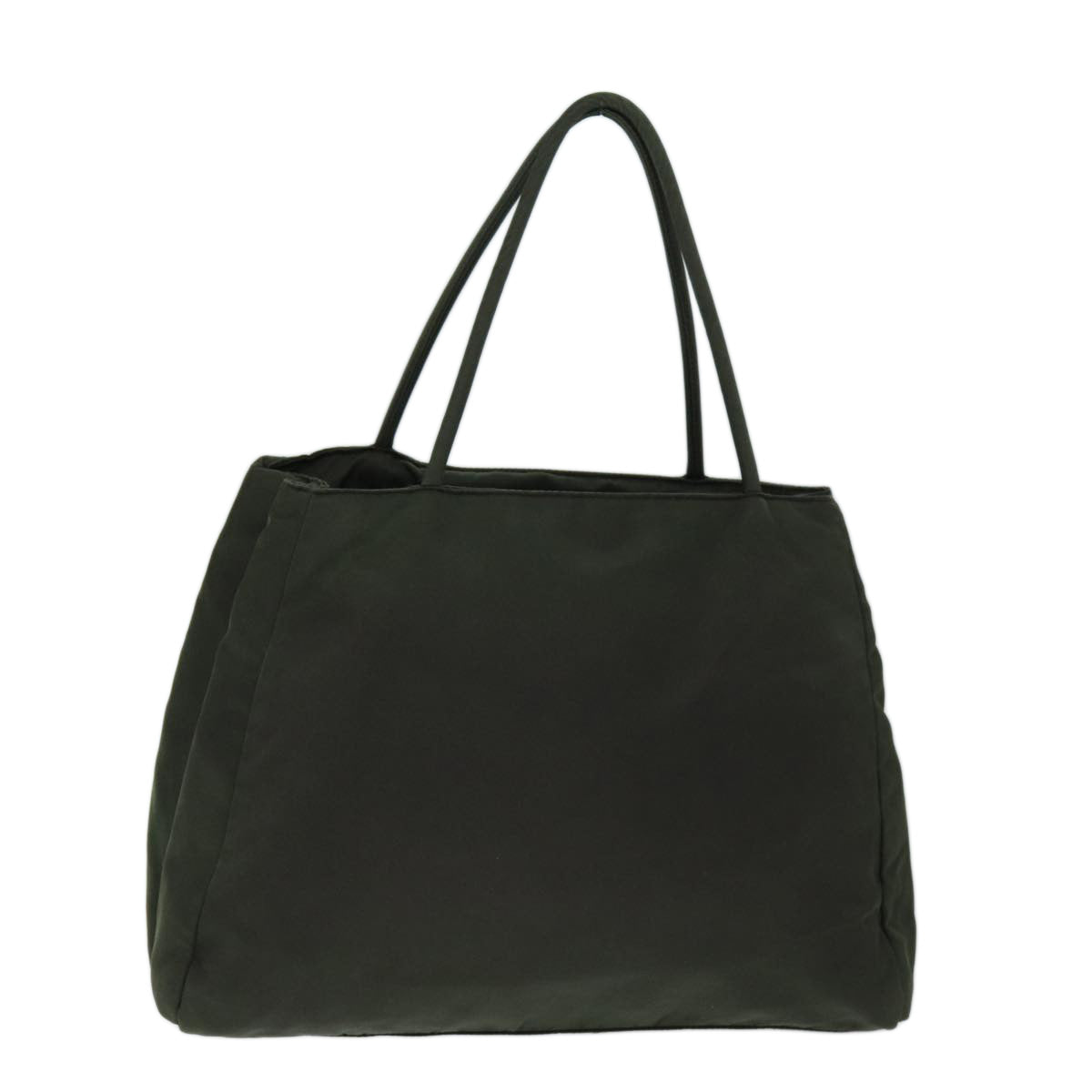 PRADA Hand Bag Nylon Green ar11850