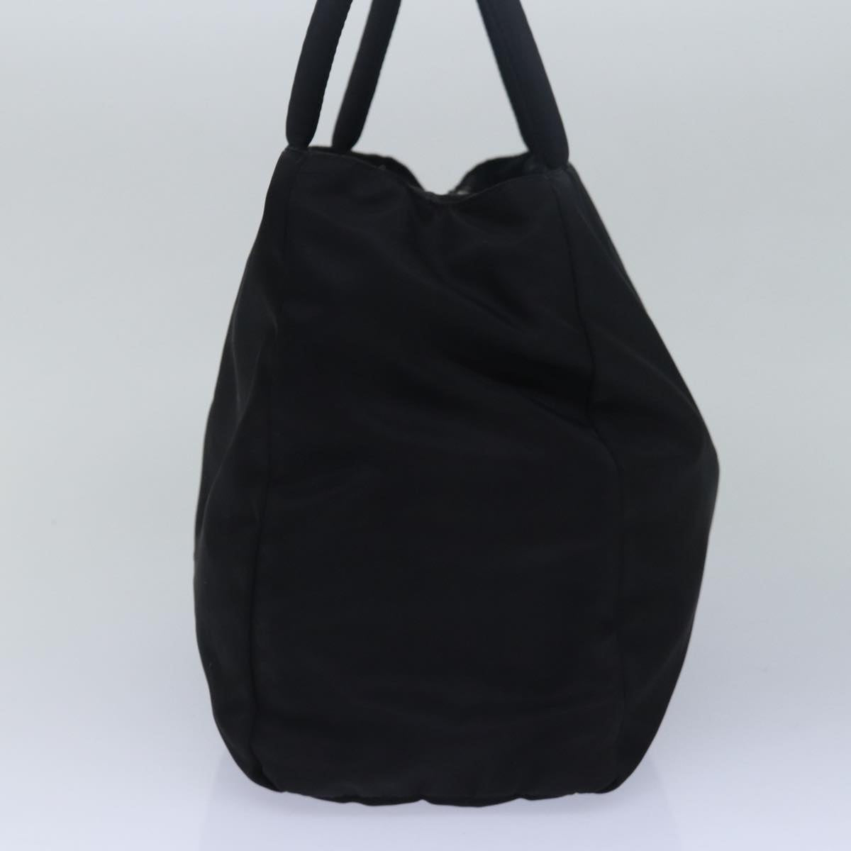 PRADA Hand Bag Nylon Black ar11983