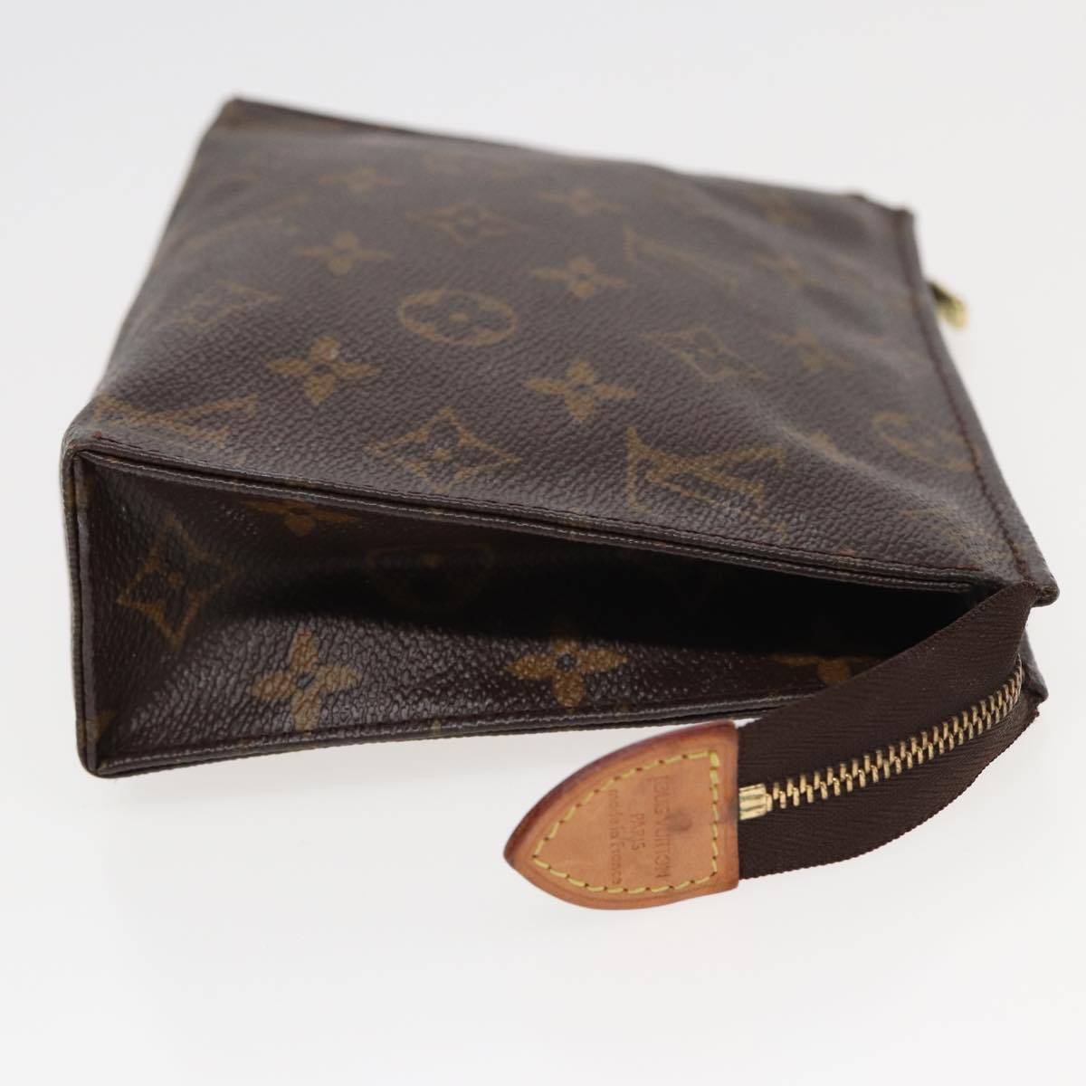 LOUIS VUITTON Monogram Poche Toilette 19 Pouch M47544 LV ar12065