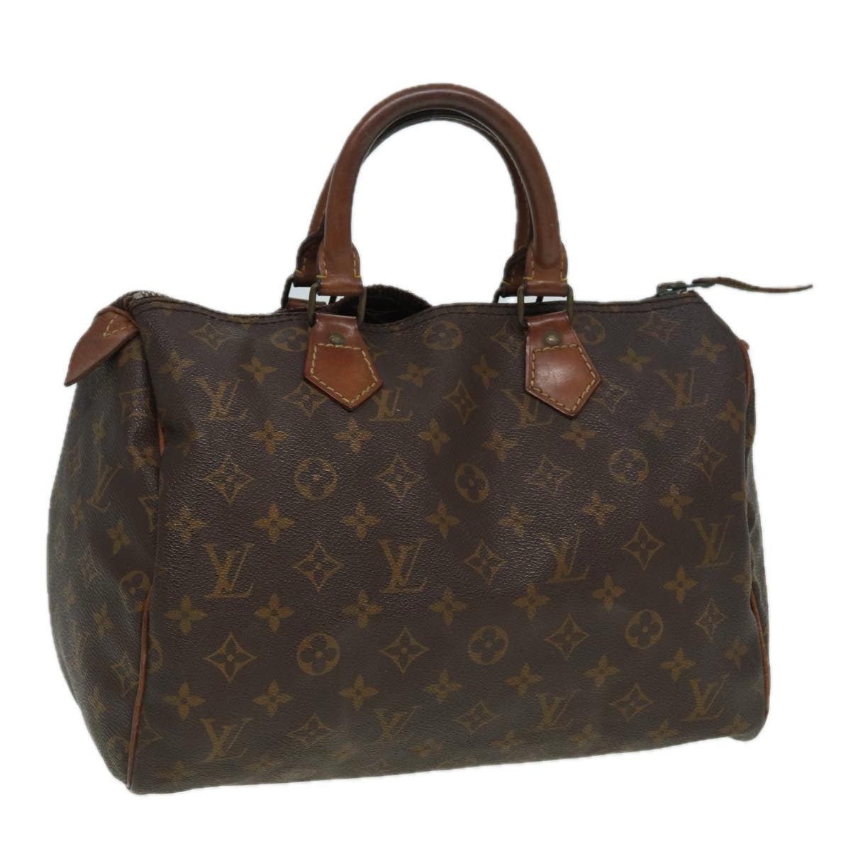 LOUIS VUITTON Monogram Speedy 30 Hand Bag Vintage M41526 LV ar12081