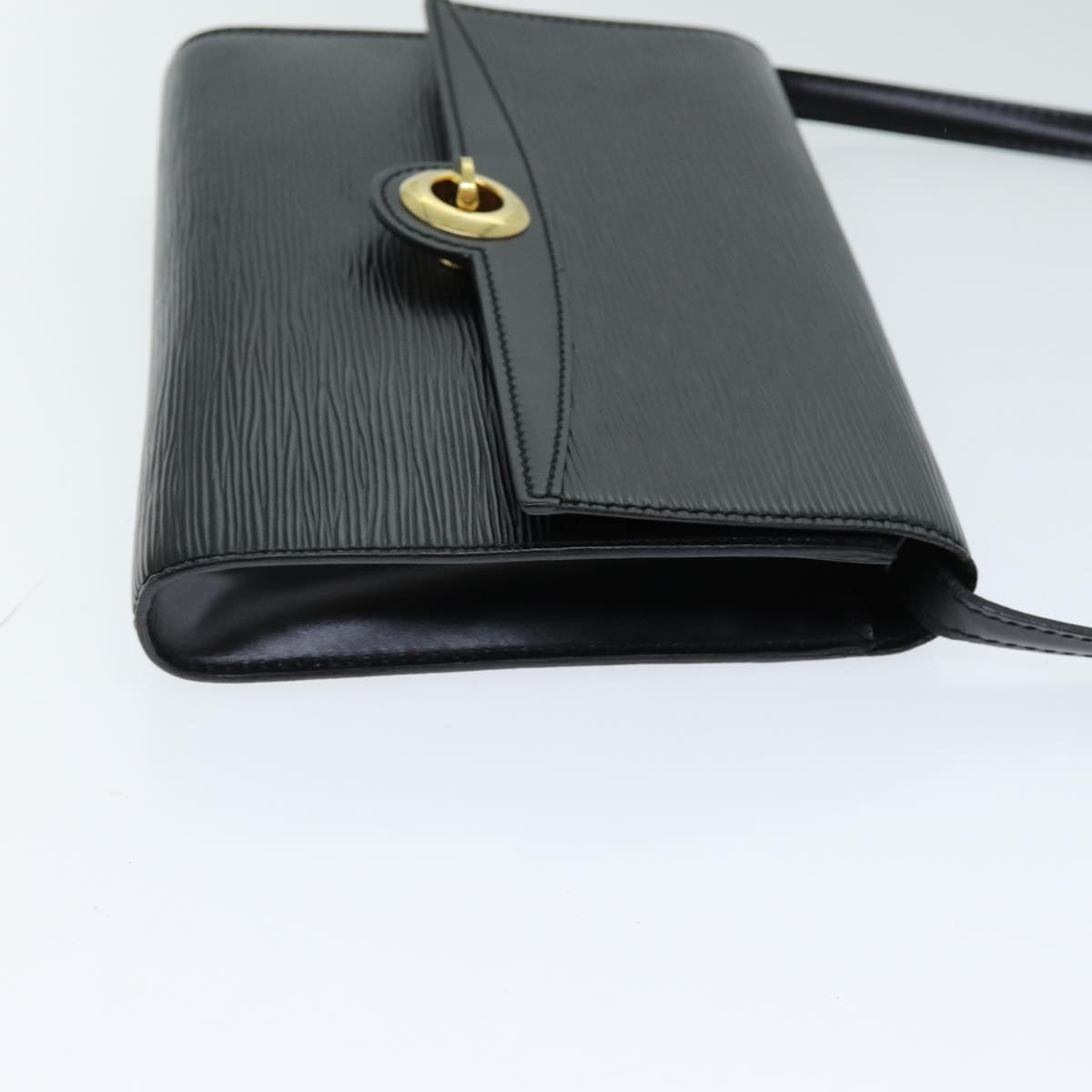 LOUIS VUITTON Epi Clutch Arsch Shoulder Bag 2way Black M52572 LV ar12129