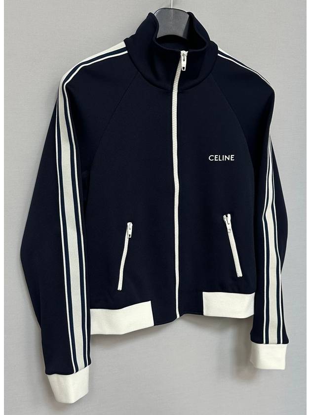 CELINE Logo Crop Track Jacket 77