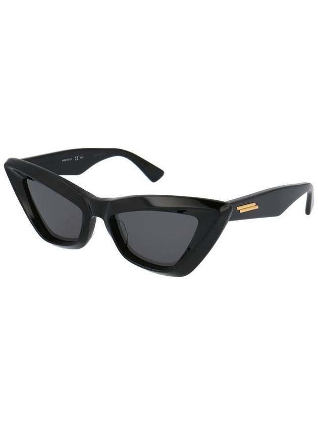 Bottega Veneta Eyewear BV1101S 001 Cat Eye Frame Sunglasses Black