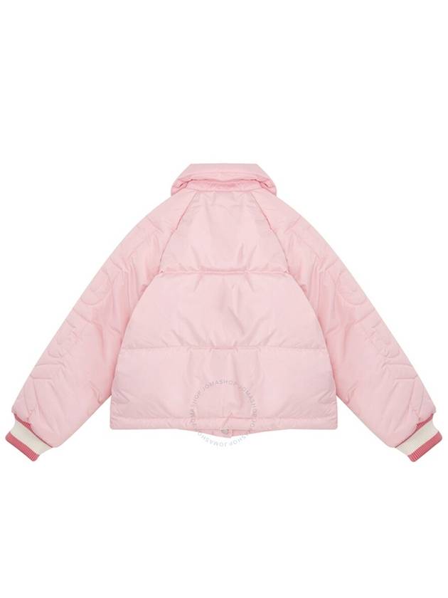 Burberry Burberry Girls Seashell Pink Athena Quilted Bomber Jacket, Size 4Y