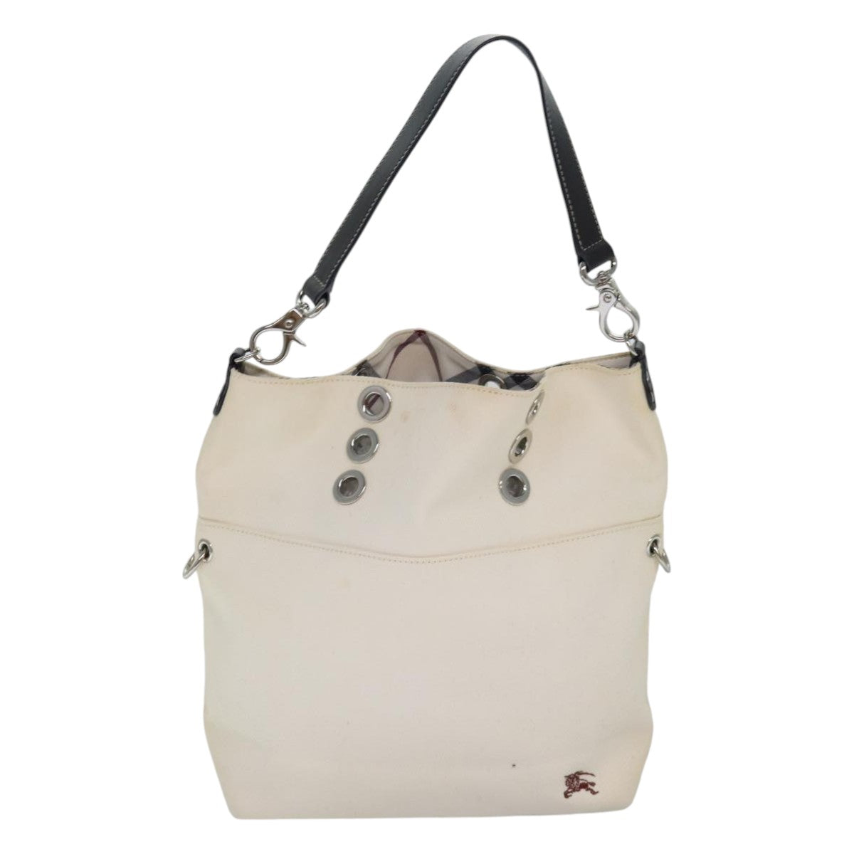 Burberry blue Label Canvas Shoulder Bag ()