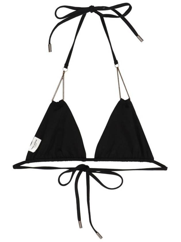 Saint Laurent 23 ss Nylon Bikini Top 727175Y34DI1000 B0650033345