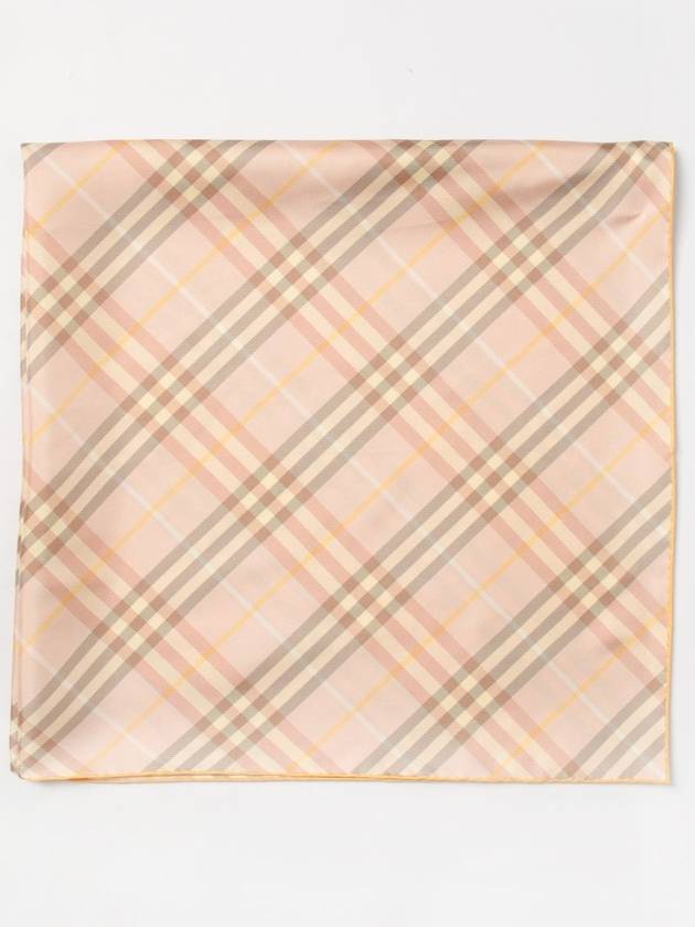 Burberry Check Silk Scarf Tea Cup