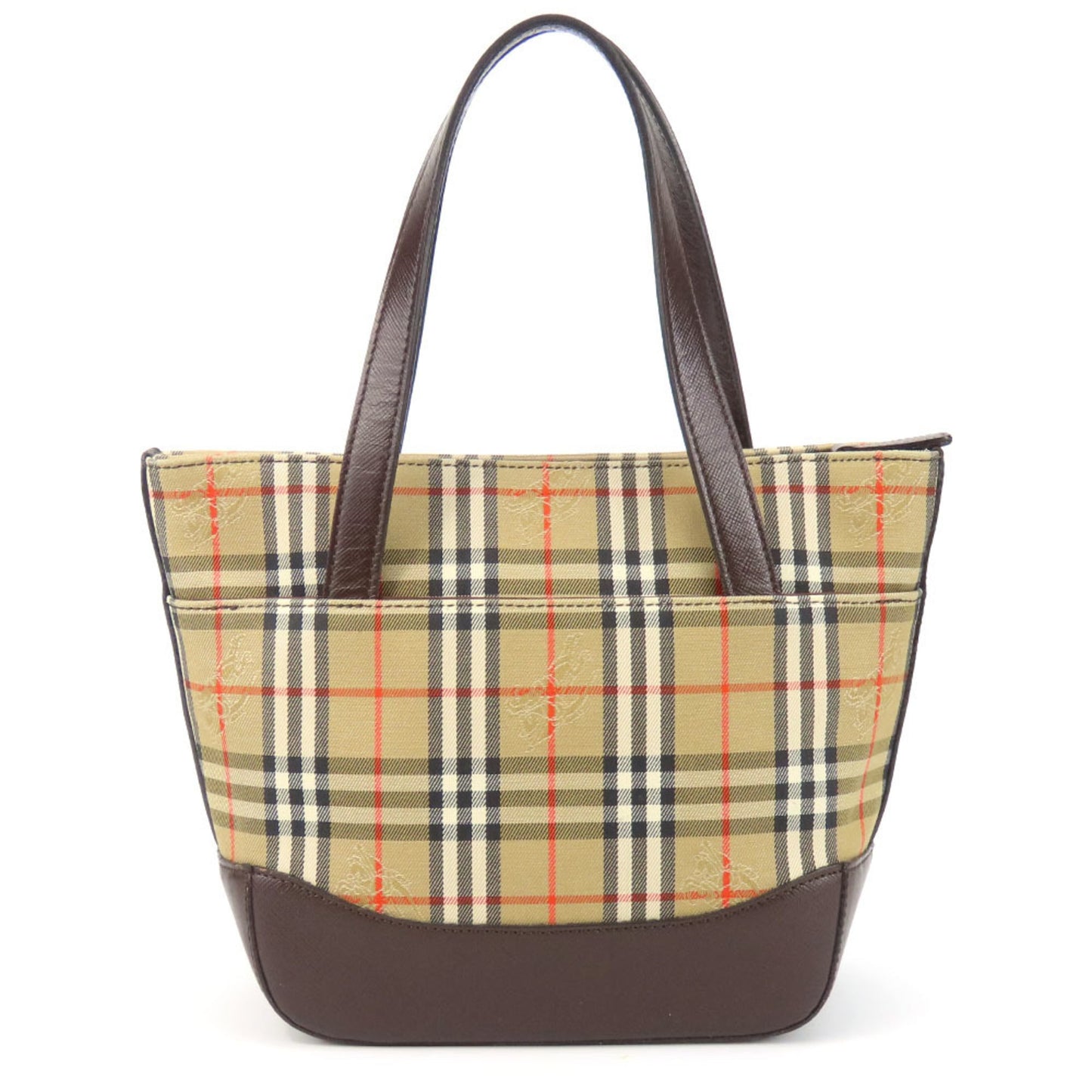 Burberry Canvas Leather Handbag ()