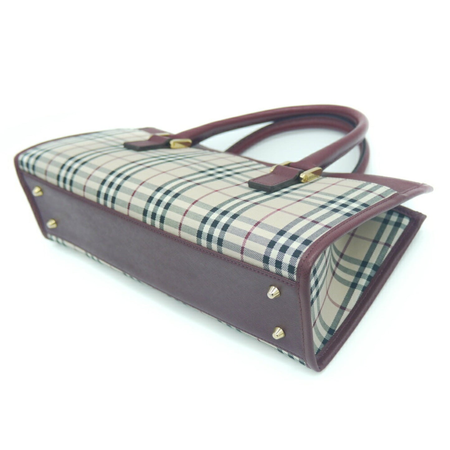Burberry Canvas Leather Handbag ()