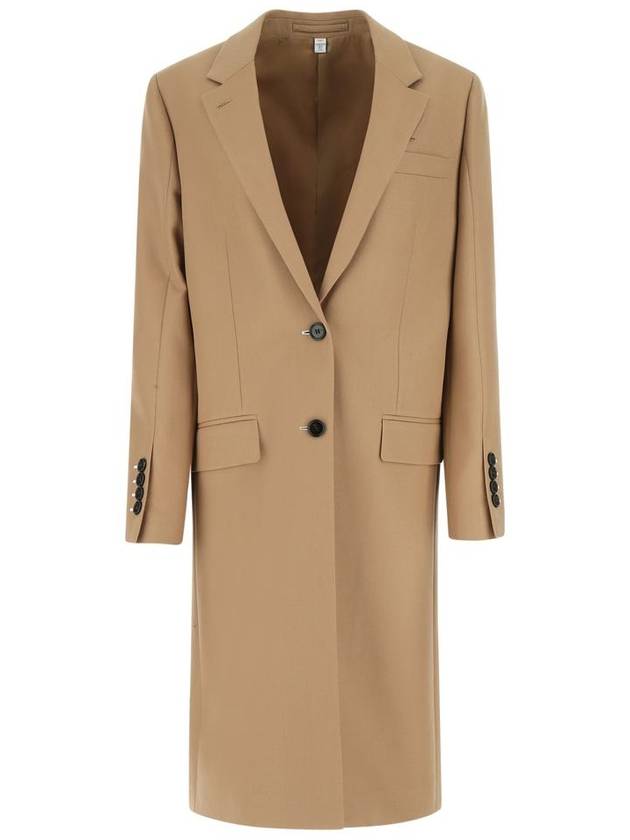 Burberry Oakley Single Coat Camel