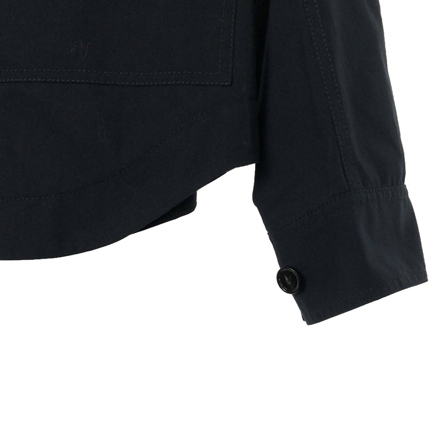 Bottega Veneta Long-Handed Tops Cotton Navy 735899V2BL0414050