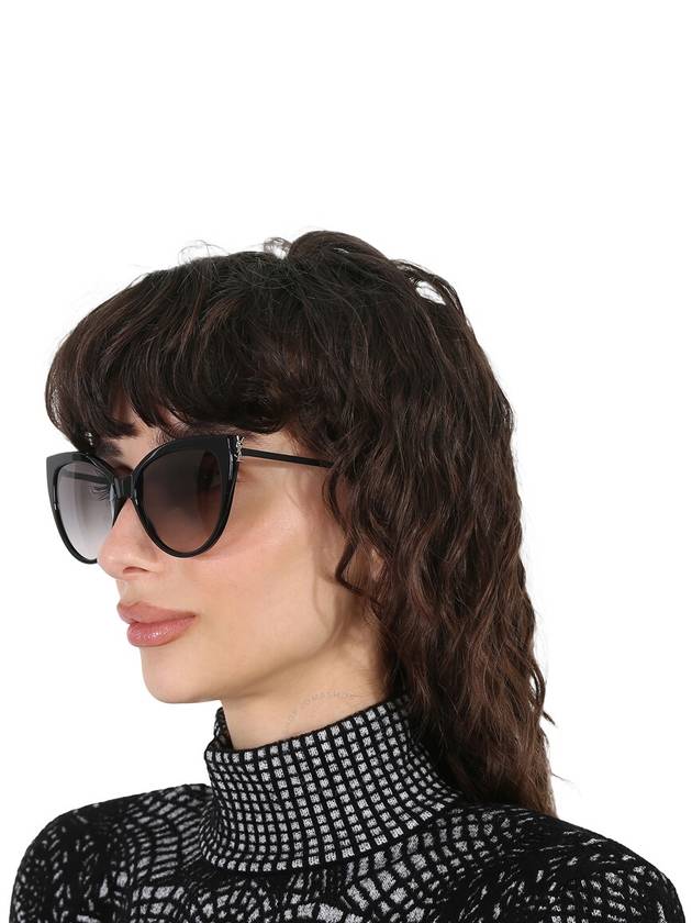 Saint Laurent Saint Laurent Smoke Gradient Cat Eye Ladies Sunglasses SL M48SA 002 56