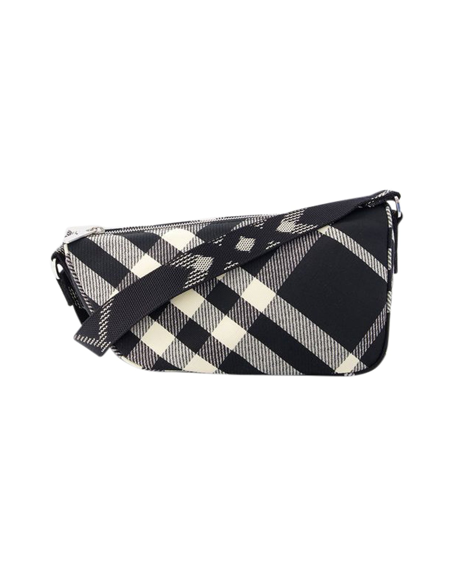Shield Messenger S Crossbody - Burberry - Synthetic - Black