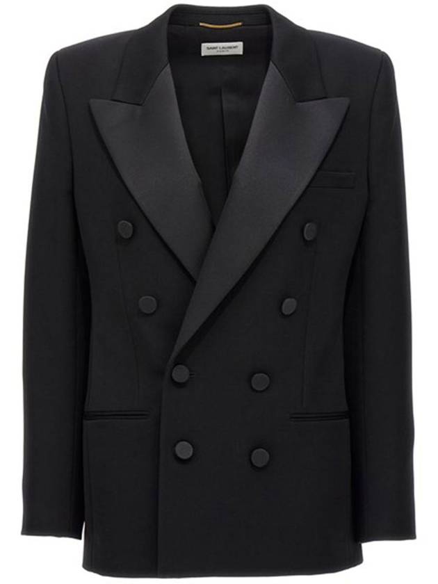Saint Laurent Outerwear 777627 Y7E631000 BLACK