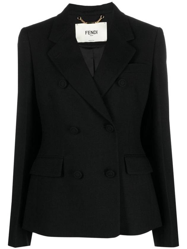 Fendi 23 fw Wool Double-breasted Blazer Jacket FJ7454AXAUF0GME B0711005987