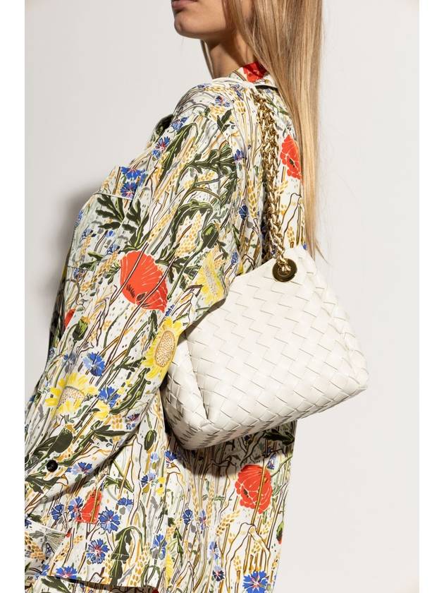Bottega Veneta Bottega Veneta Shoulder Bag Parachute Small, Women's, White