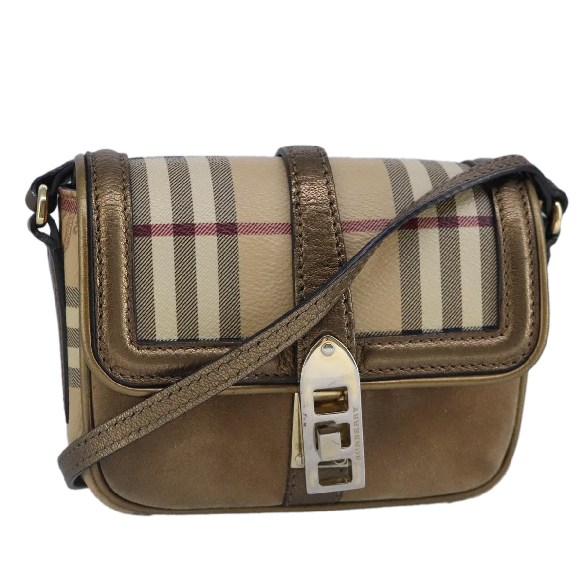 Burberry - Leather Shoulder Bag ()