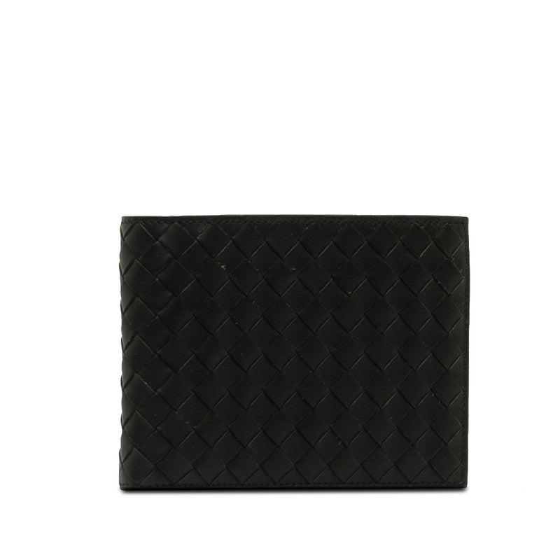Bottega Veneta Intrecciato Wallet in Calf Black Men’s