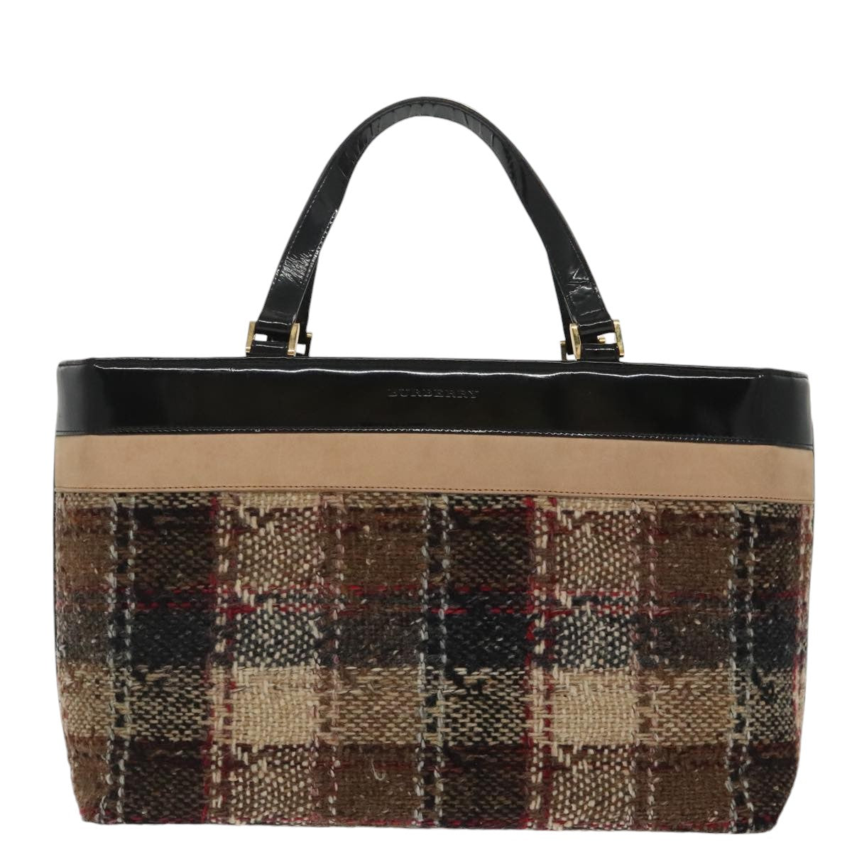 Burberry Wool Tote Bag ()