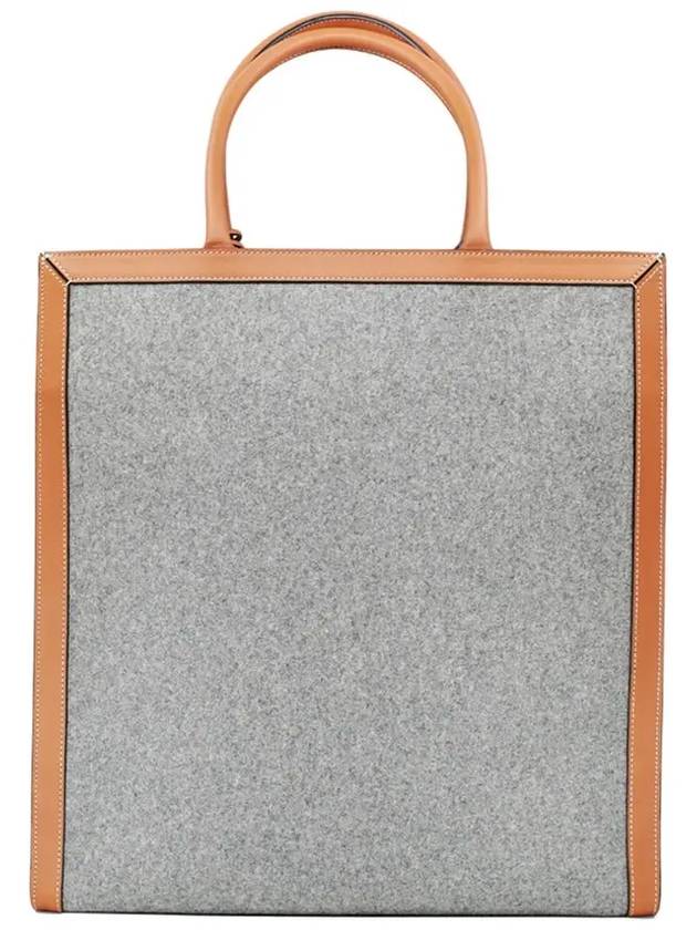 CELINE Cabas Vertical Tote Bag Grey