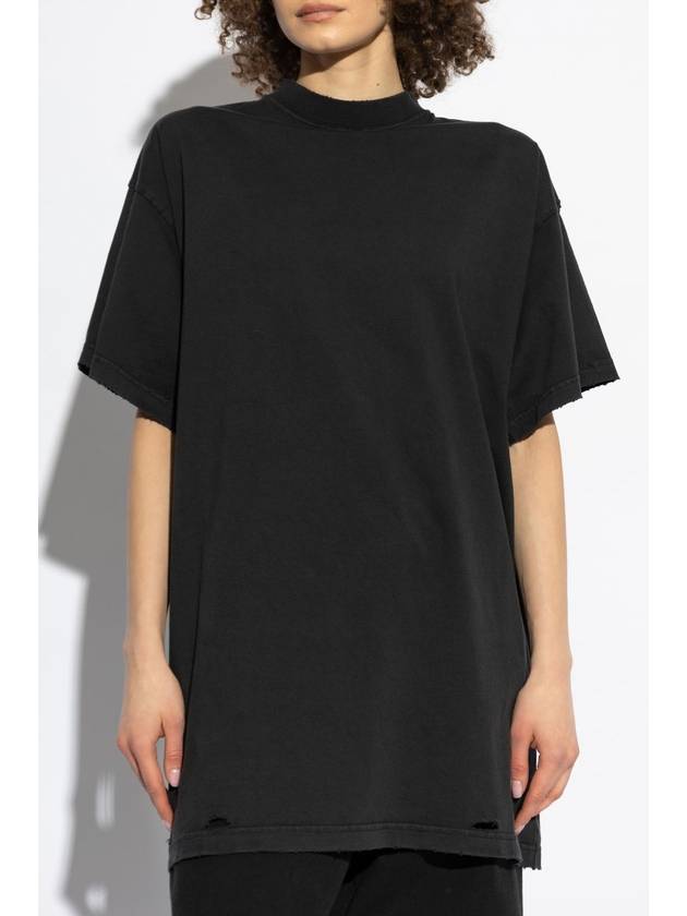 Balenciaga Balenciaga T-shirt With Logo, Women's, Black