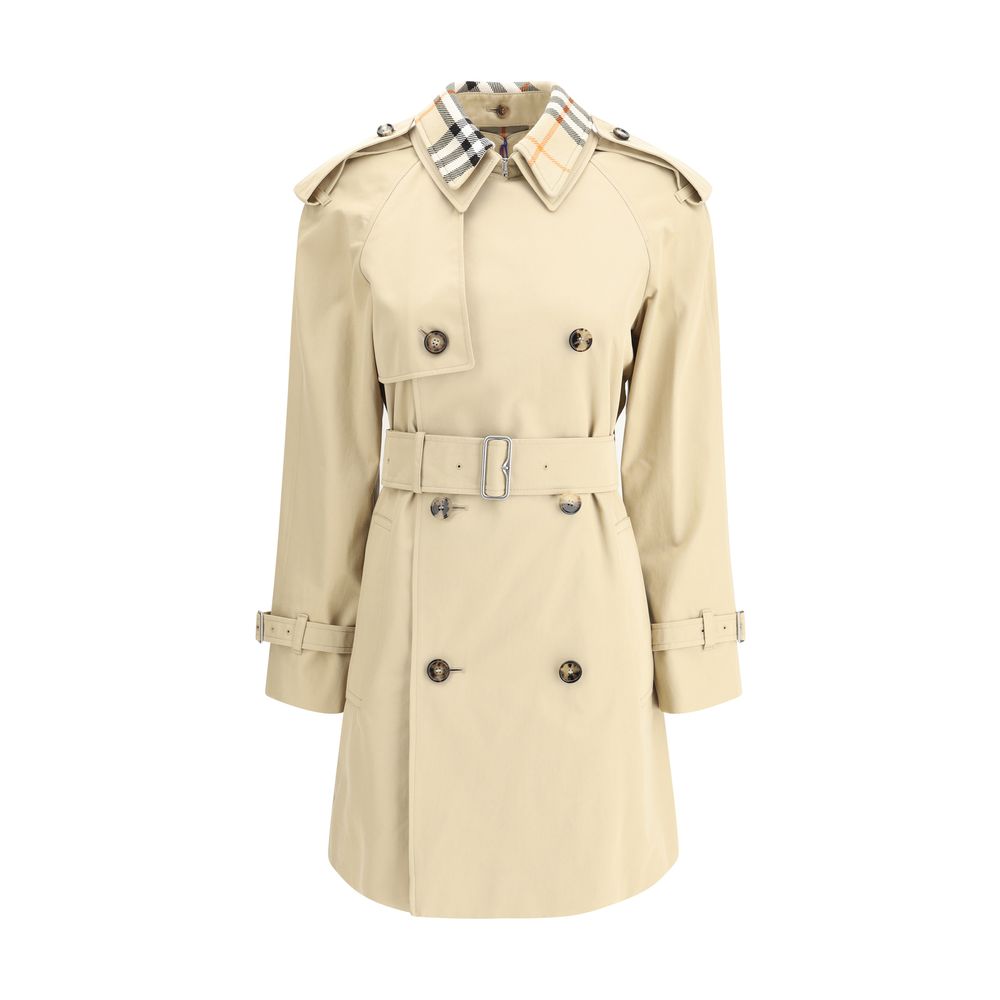 Burberry Breasted Women's Trench
