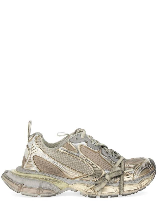 Balenciaga 3XL Mesh Panel Low Top Sneakers Grey