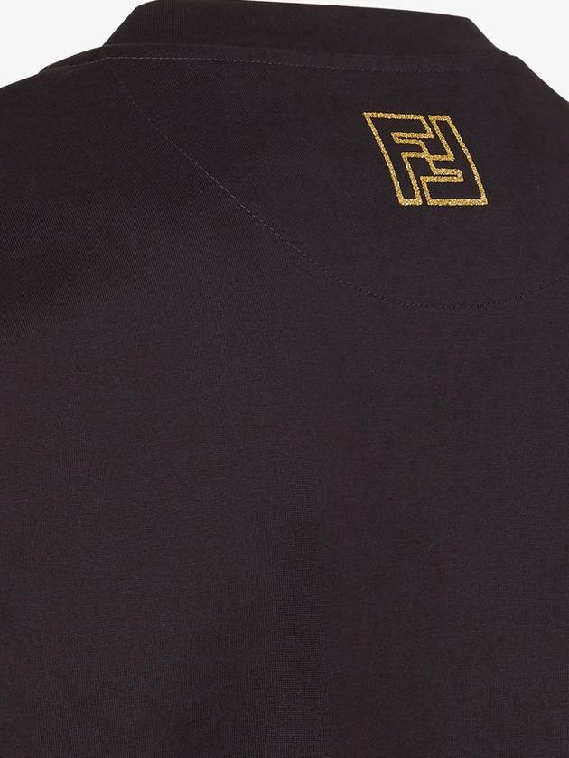 Fendi Fendi T-shirts and Polos Black