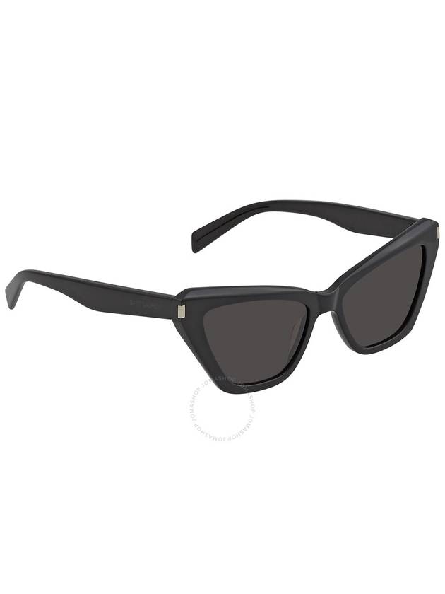 Saint Laurent Saint Laurent Black Cat Eye Ladies Sunglasses SL 466 001 54