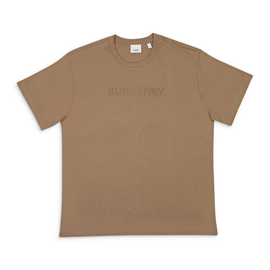 BURBERRY CHEST LOGO CAMEL T-SHIRT