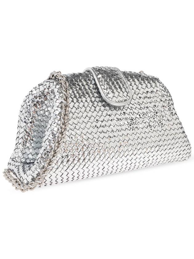Bottega Veneta Bottega Veneta Shoulder Bag Lauren 1980 Medium, Women's, Silver