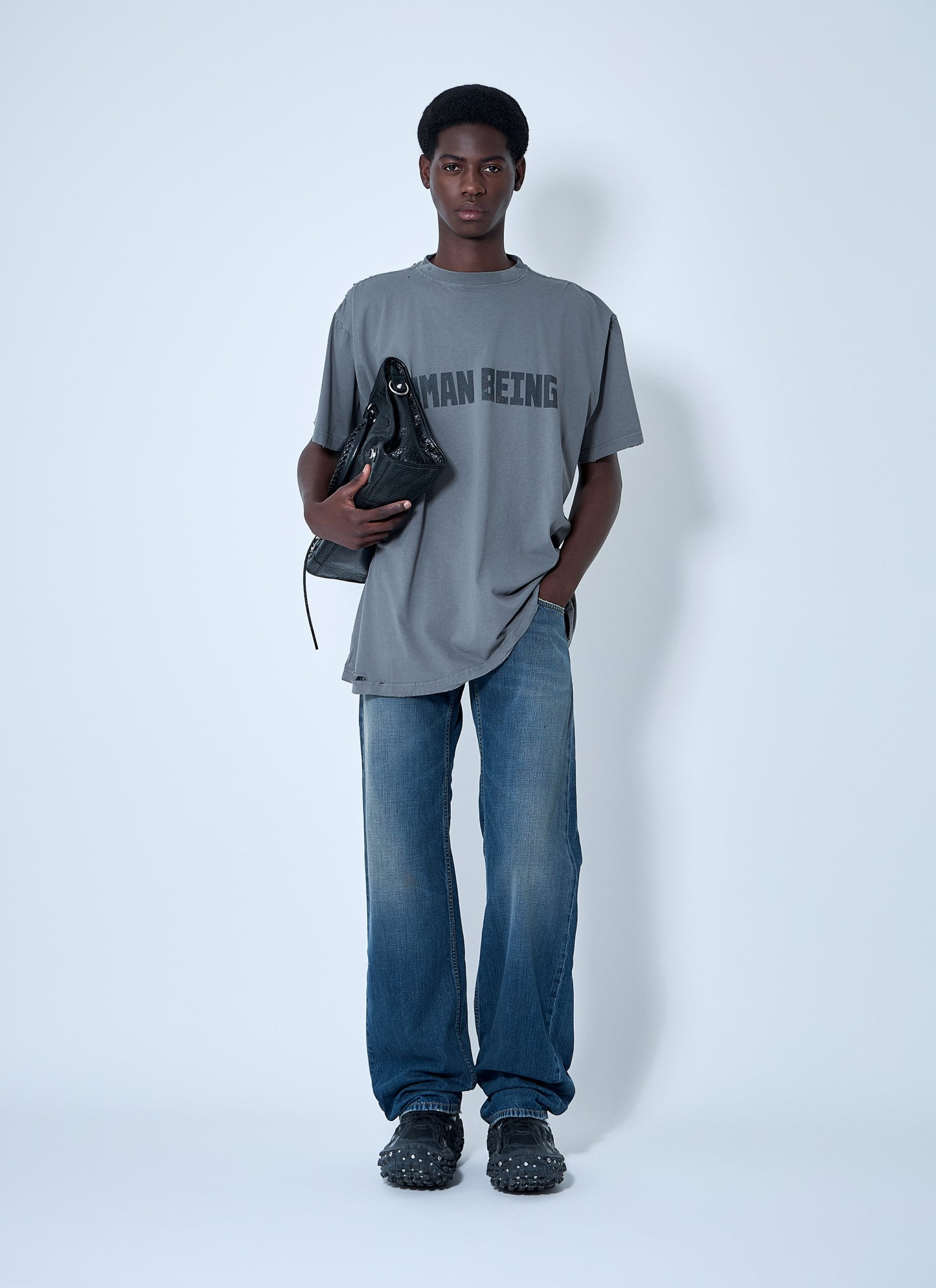 Balenciaga Men Low Rise Jeans