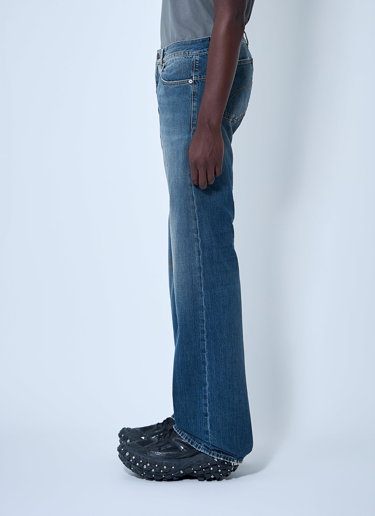 Balenciaga Men Low Rise Jeans