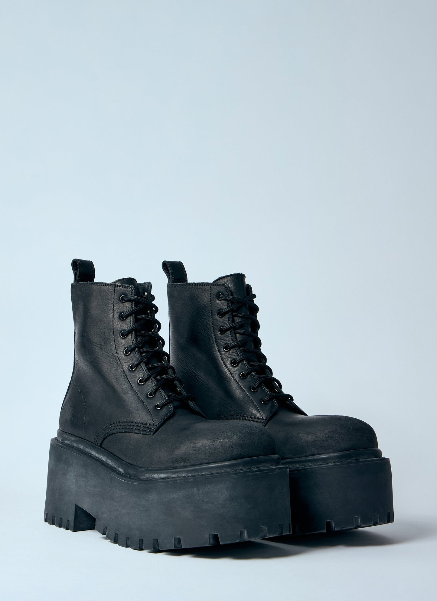 Balenciaga Women Strike Platform Boots