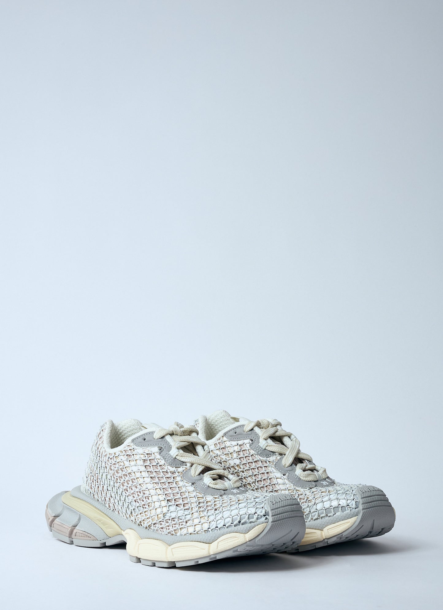 Balenciaga Women 3Xl Fishnet Sneakers