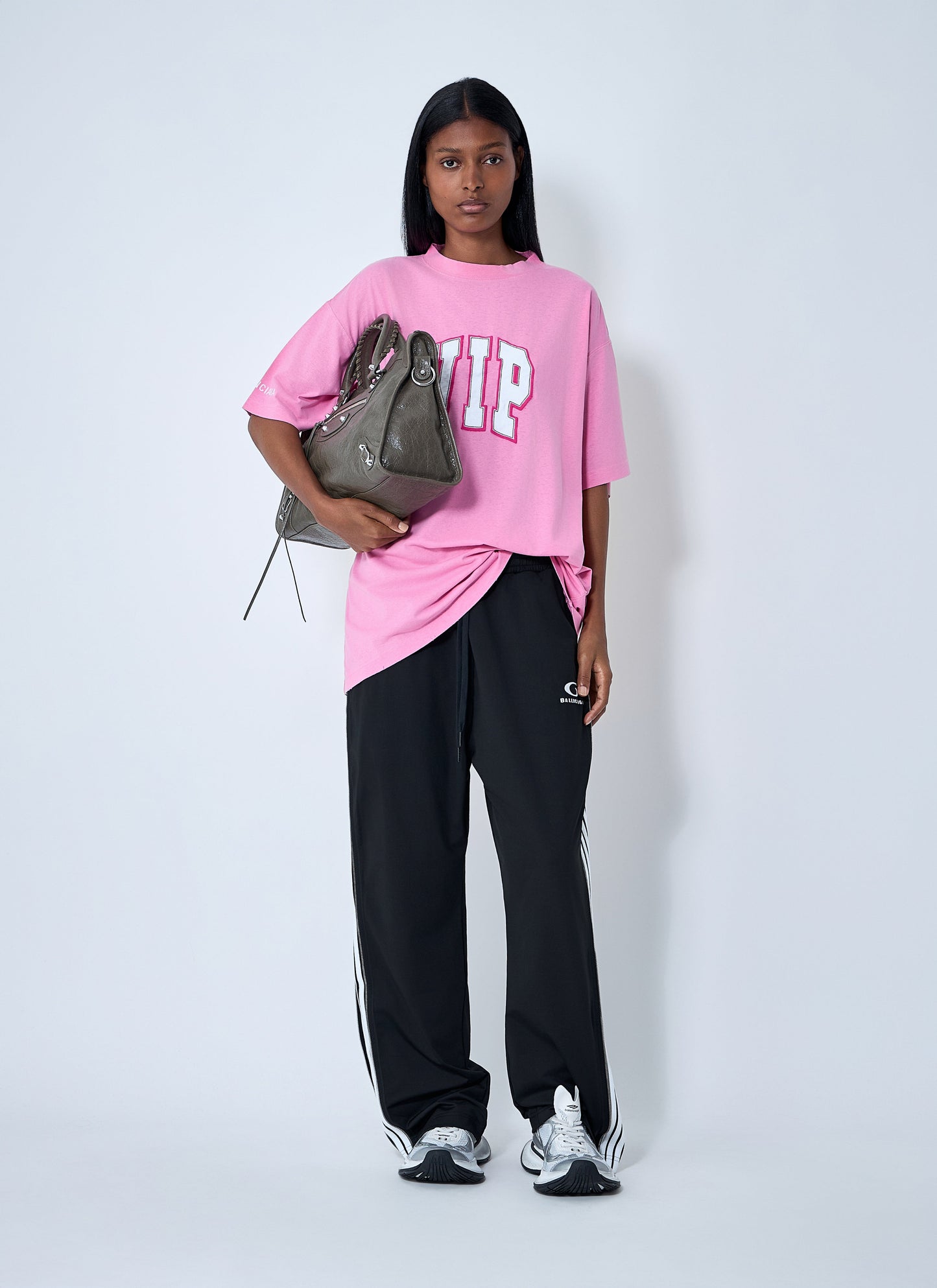Balenciaga Women Logo Motif Track Pants