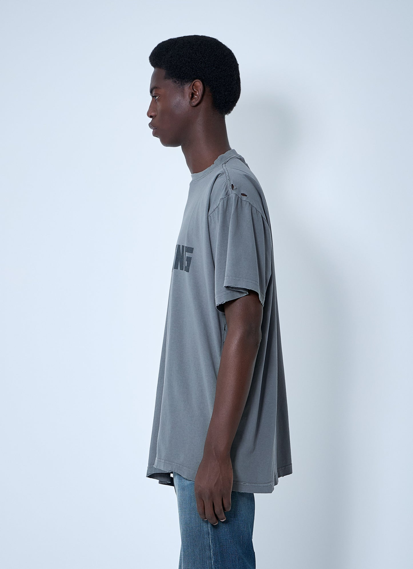 Balenciaga Men Human Being T-Shirt