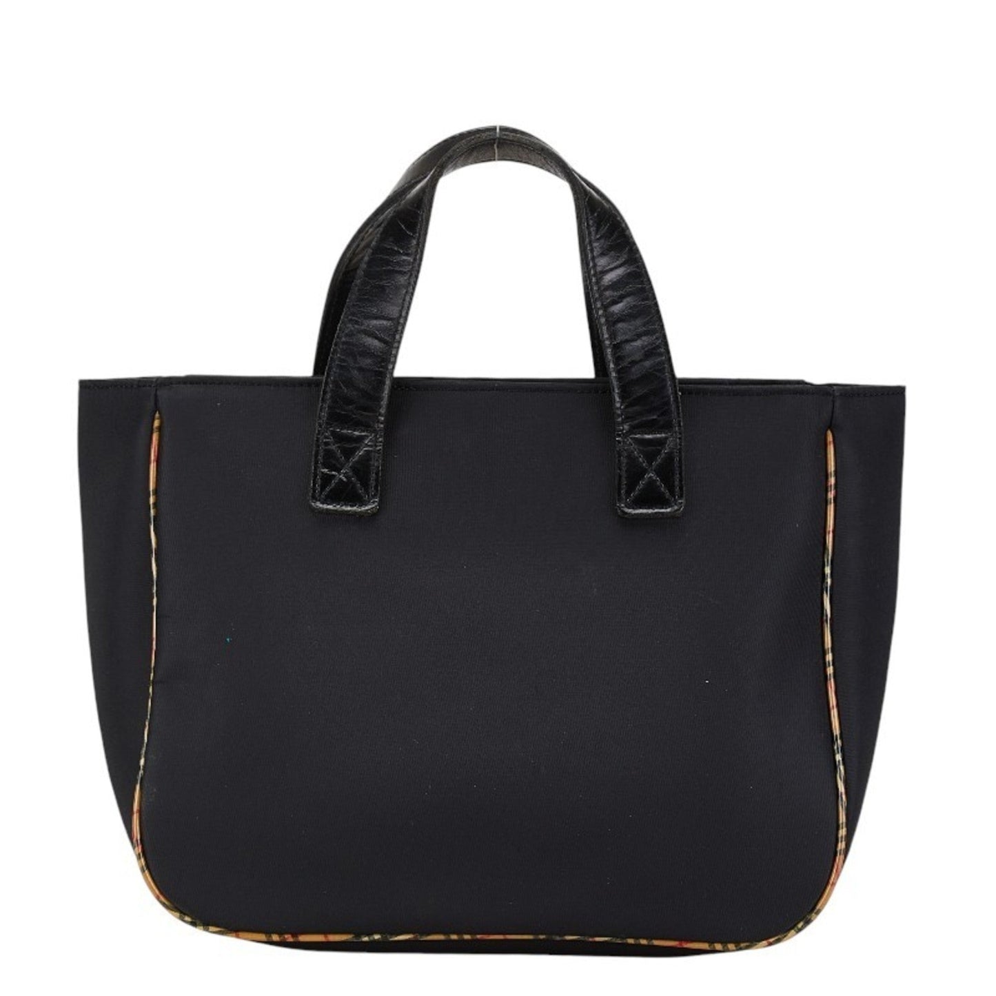 Burberry Nylon Leather Handbag ()