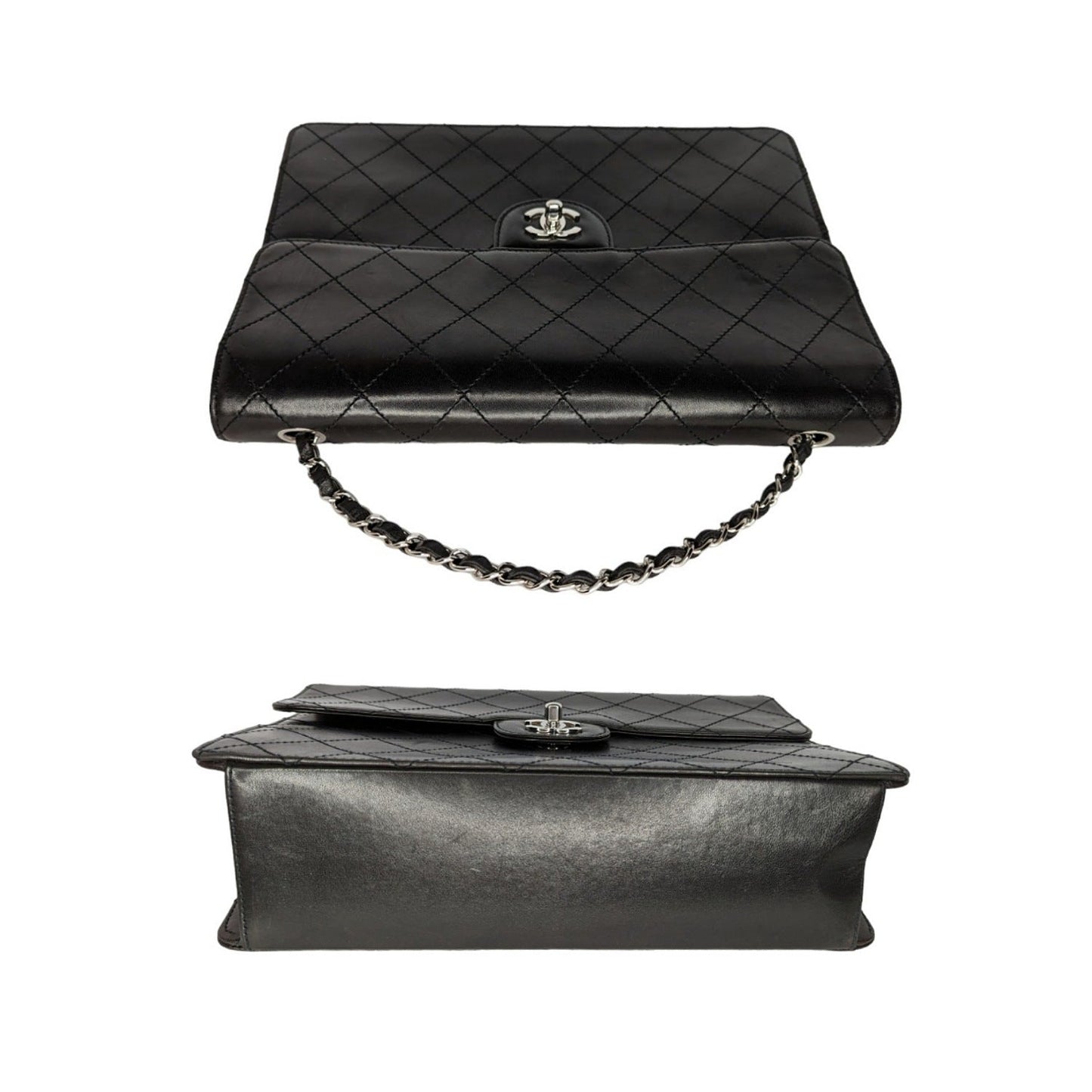 Chanel bag Vintage Square Classic Single Flap Bag Lambskin