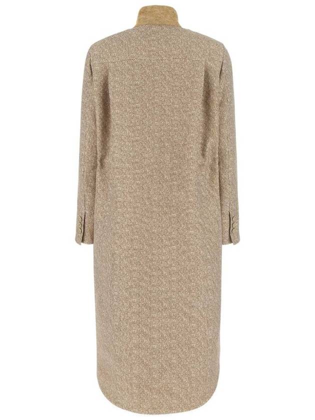 Fendi wool blend single coat