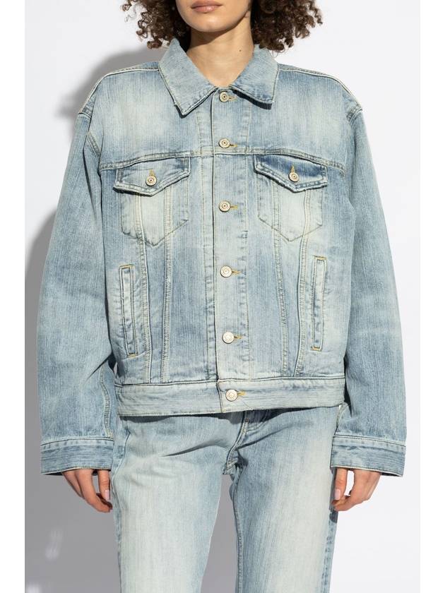 Balenciaga Balenciaga Denim Jacket, Women's, Blue