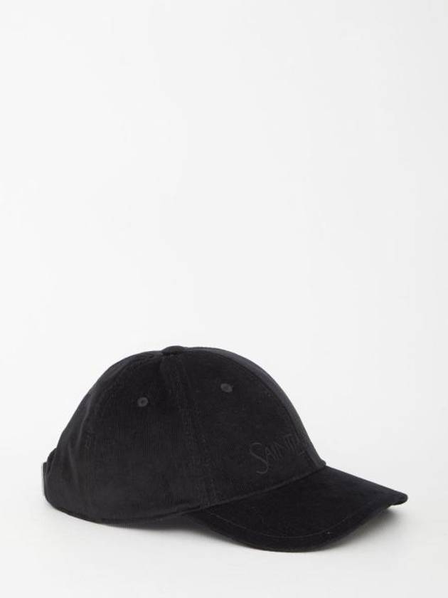 Saint Laurent Hat 3480014 7546603YO30 1000 BLACK