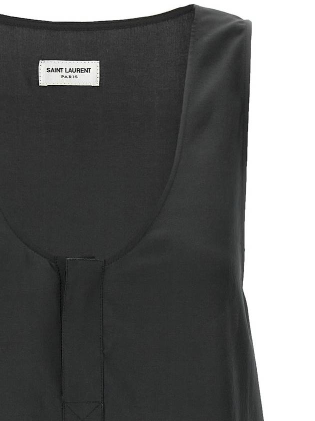 Saint Laurent Saint Laurent Silk Tank Top