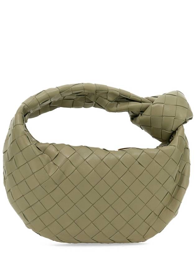 Bottega Veneta Jodie Intrecciato Small Tote Bag Travertine