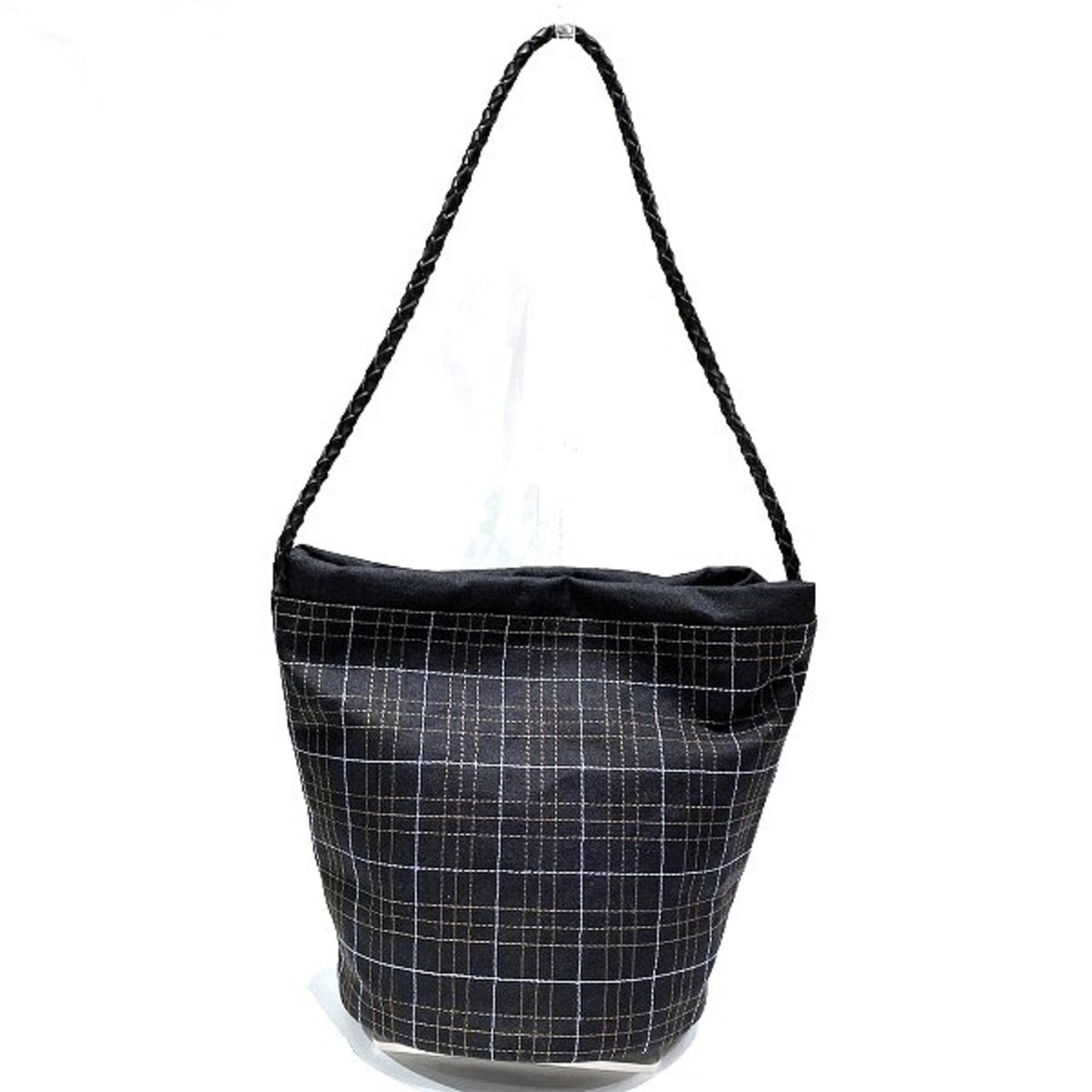 Burberry Nylon Baguette Bag Handbag ()