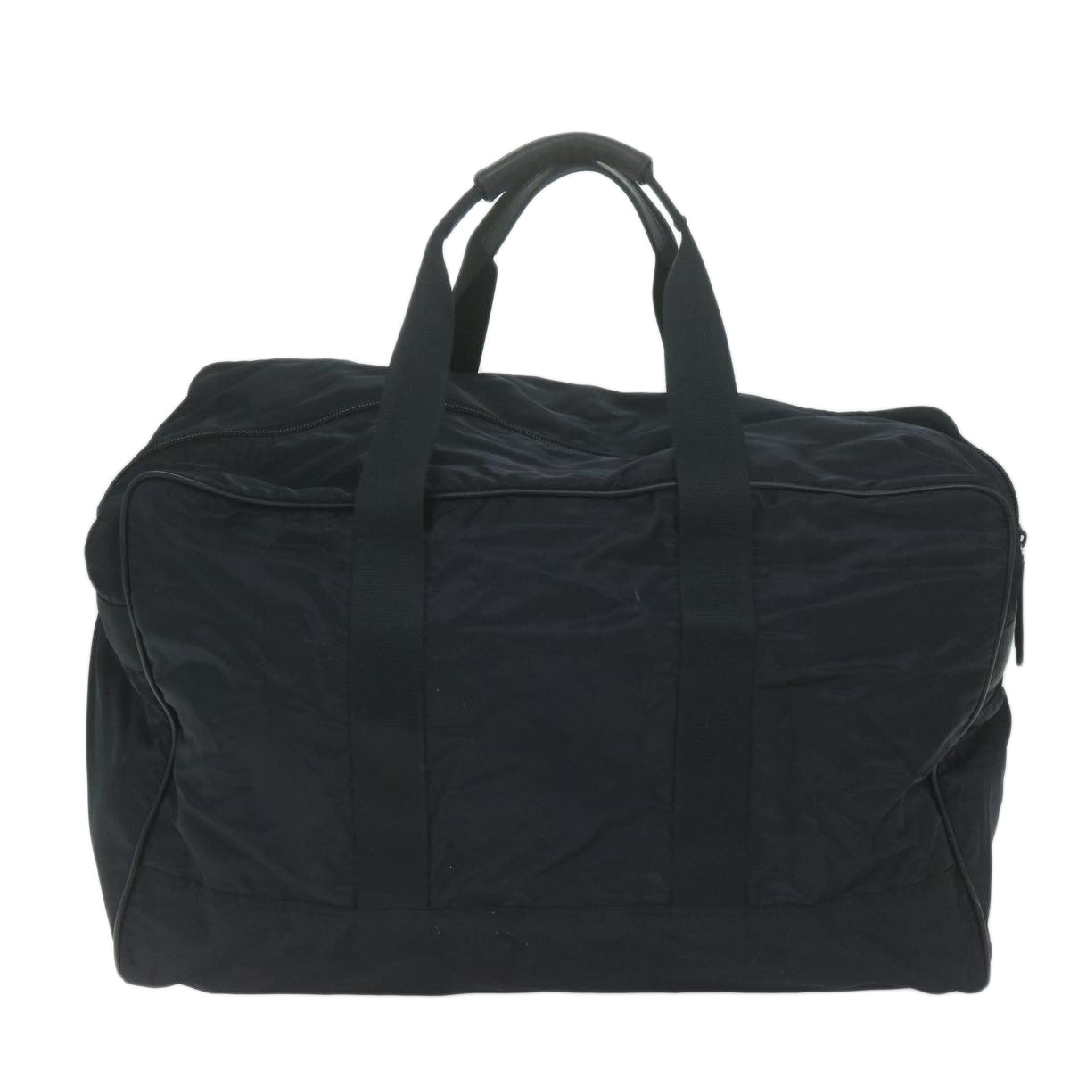 PRADA Boston Bag Nylon Navy bs10136