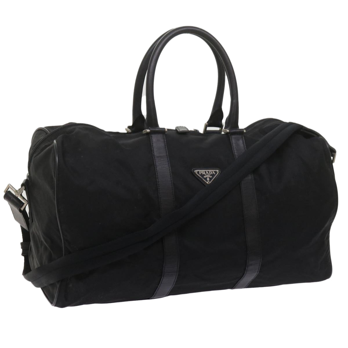PRADA Boston Bag Nylon 2way Black bs10573